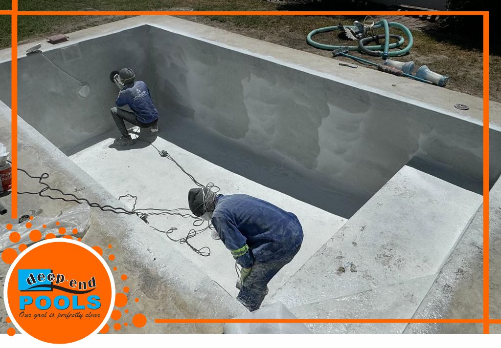 Deep-End Pools in Paarl Renovating Resurfacing Remodelling a Chemically Damaged Pool with White Fibreglass in Nantes Street Paarl Renovation of Deep-End Pools in Paarl Repairing and Resurfacing a Chemically Damaged Nantes Street Pool with White Fiberglass