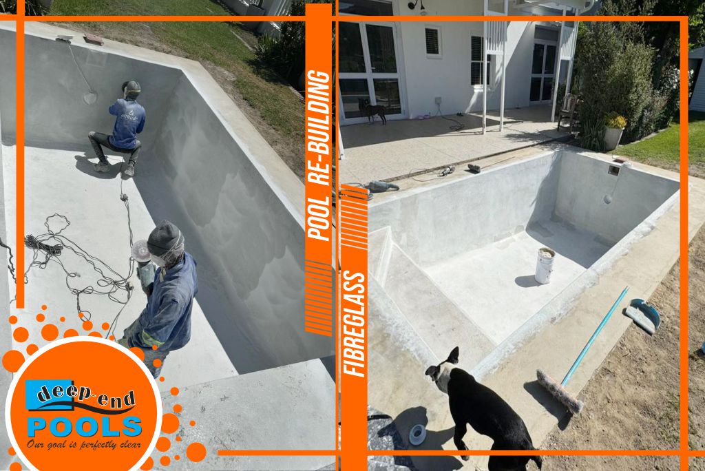Deep-End Pools in Paarl Renovating Resurfacing Remodelling a Chemically Damaged Pool with White Fibreglass in Nantes Street Renovation of Deep-End Pools in Paarl Repairing and Resurfacing a Chemically Damaged Nantes Street Pool with White Fiberglass