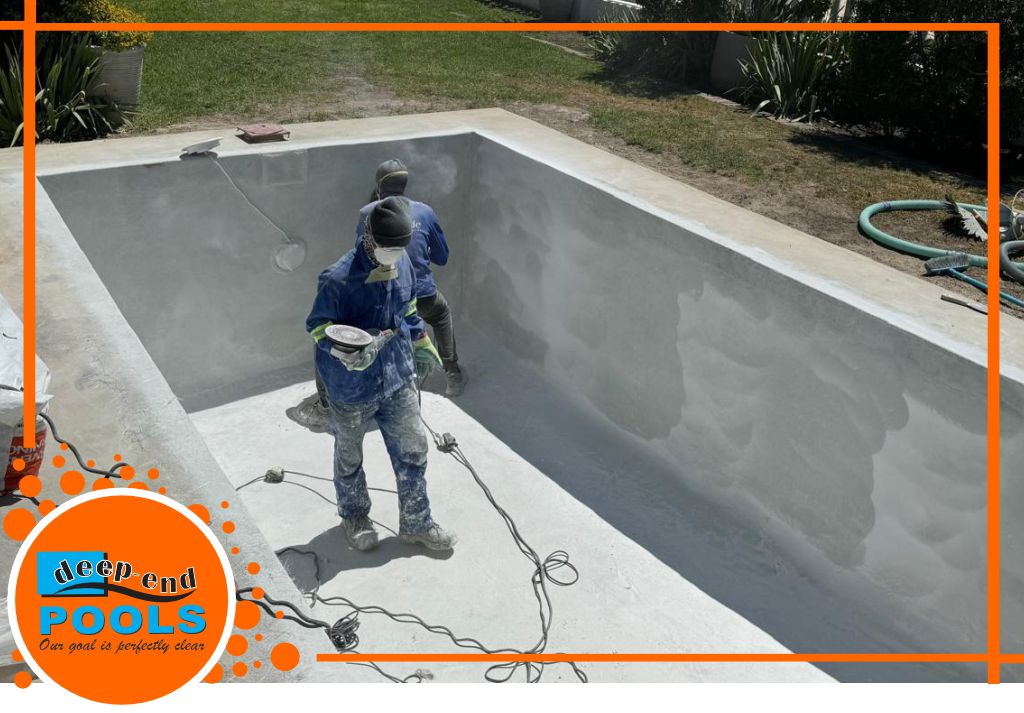 Deep-End Pools in Paarl Renovation Resurfacing a Chemical Damaged Pool with White Fibreglass in Nantes Street Renovation of Deep-End Pools in Paarl Repairing and Resurfacing a Chemically Damaged Nantes Street Pool with White Fiberglass